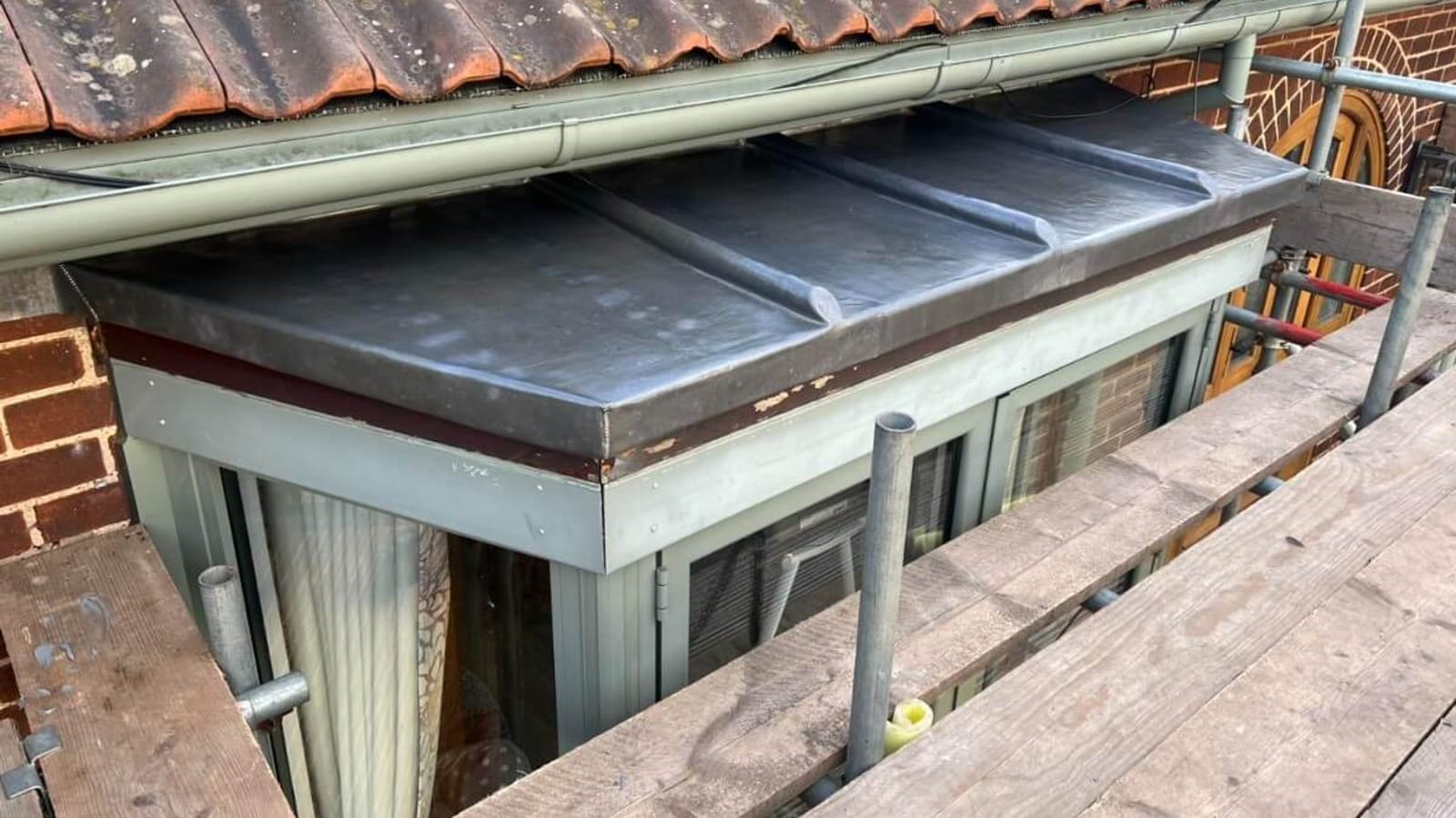 Photo of leadwork work, add a real photo