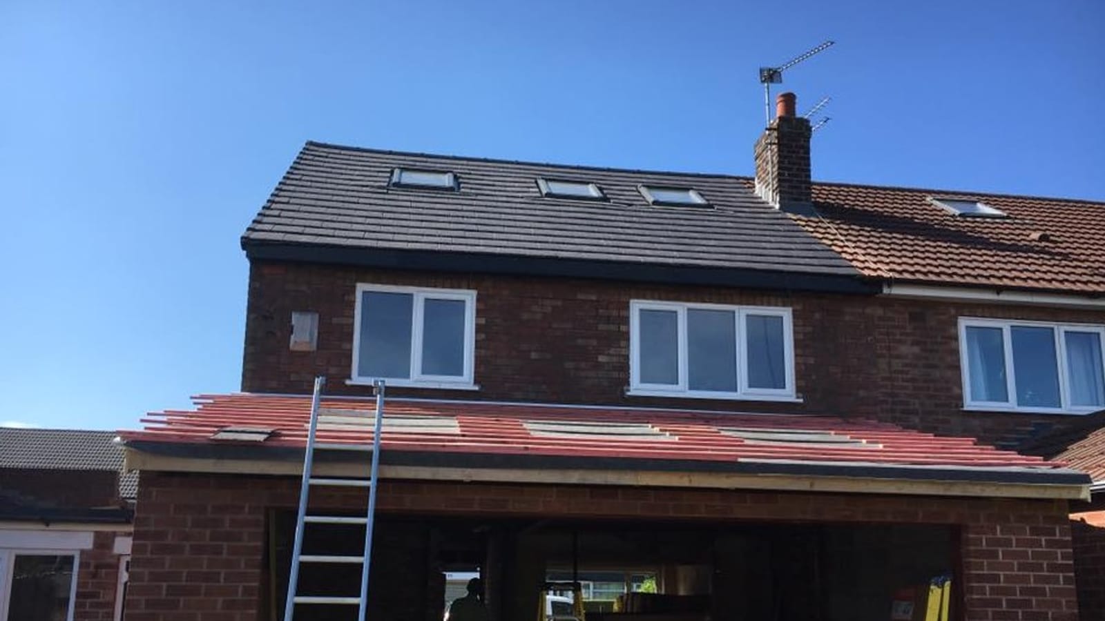 Photo of slate roofing work, add a real photo